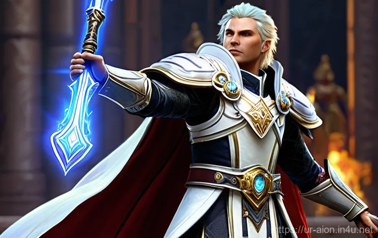 아이온 레이드 조합 추천 - **Aion Raid: The Unyielding Vanguard**
    A formidable Aion Templar, clad in gleaming, heavy plate ...