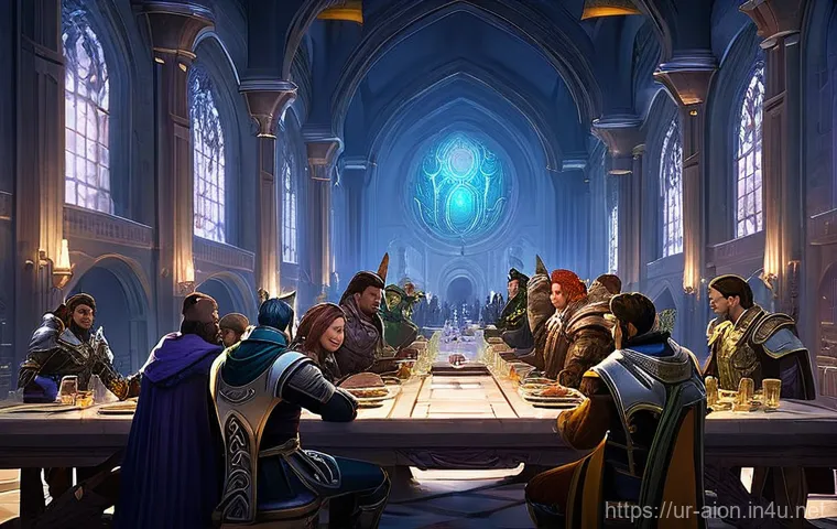 아이온 커뮤니티 가입 방법 - **Mentorship in a Peaceful Aion Town:** Two Aion characters are depicted in a serene, bustling town ... 아이온 커뮤니티 가입 방법 - **Mentorship in a Peaceful Aion Town:** Two Aion characters are depicted in a serene, bustling town ...